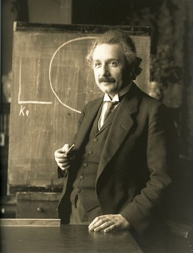 Porträt Albert Einstein