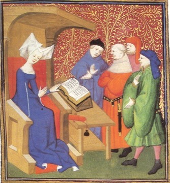 Porträt Christine de Pizan